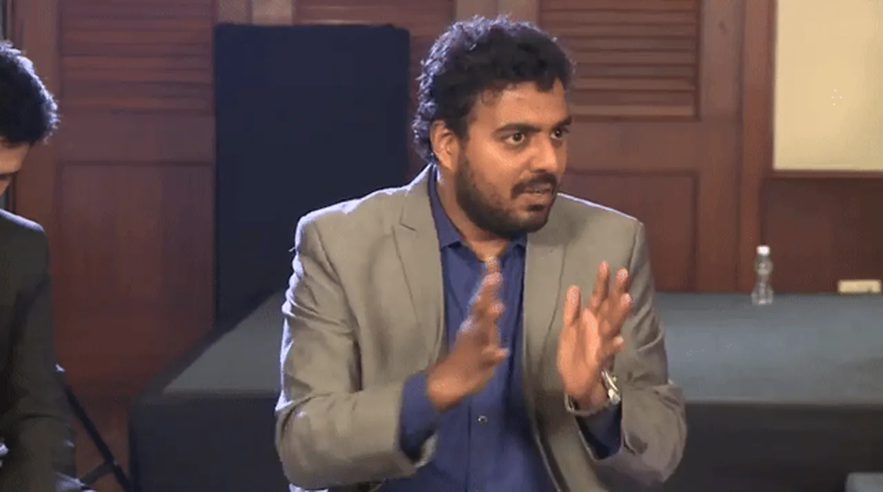 Antano Solar John in the masterclass on resolving conflict